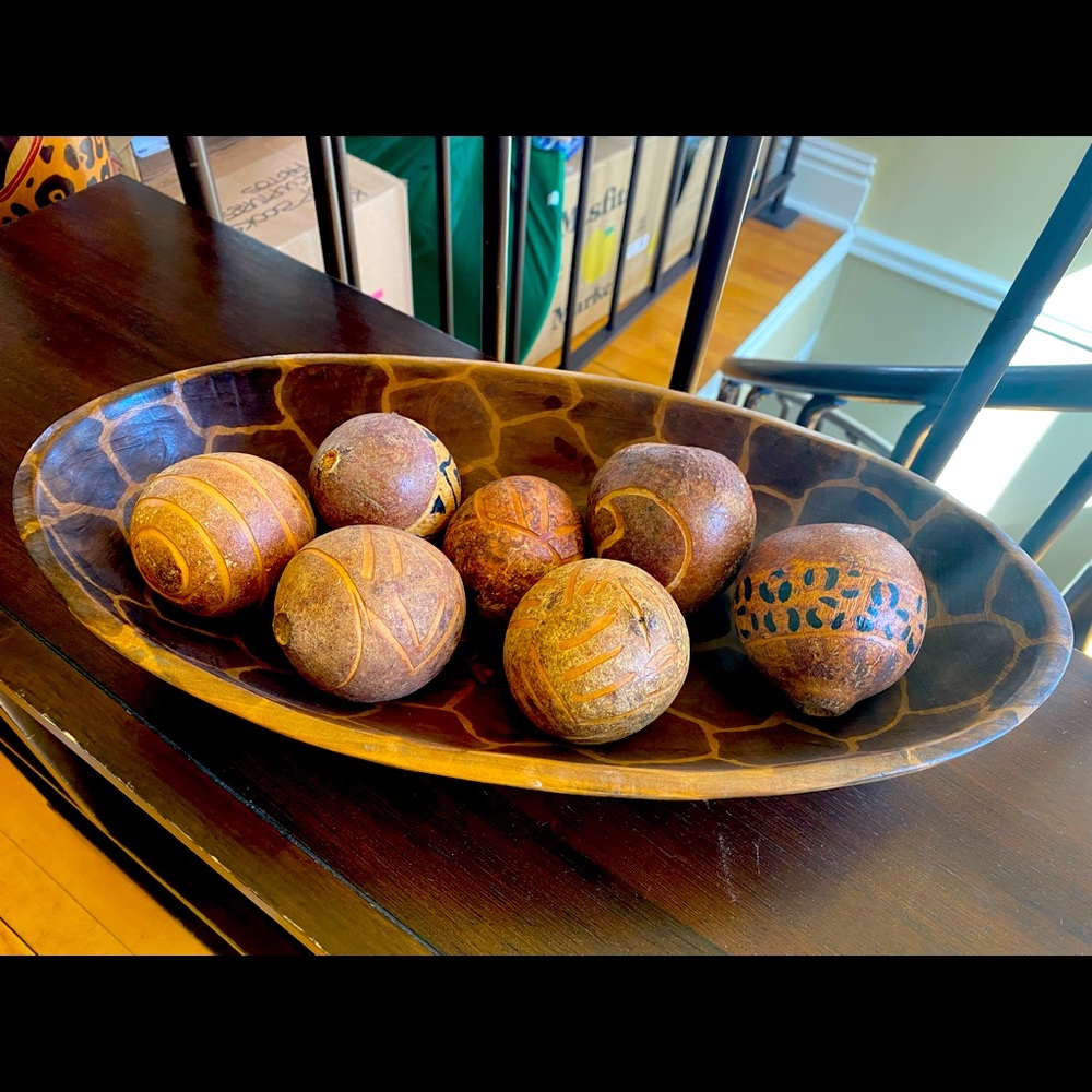 Decorative Wooden Bowl